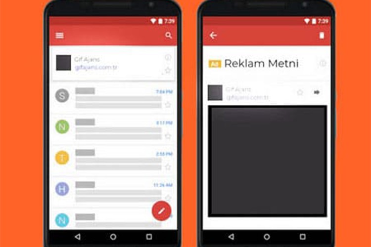 Gmail Reklamları
